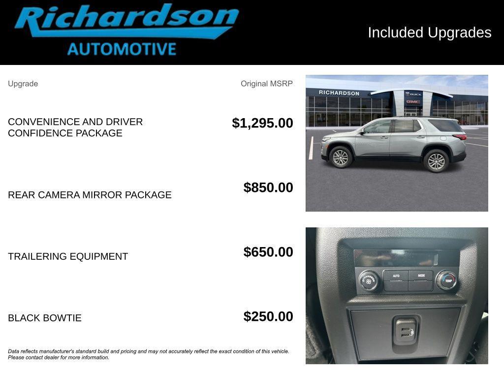 used 2023 Chevrolet Traverse car, priced at $31,936