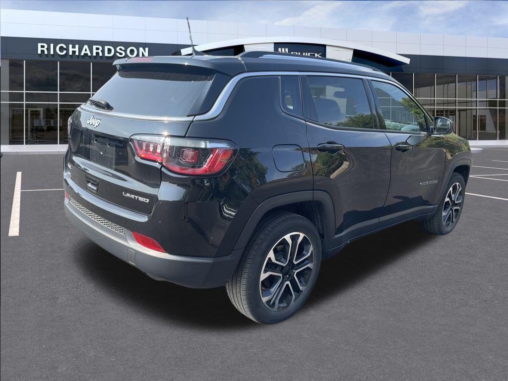 used 2022 Jeep Compass car, priced at $23,305