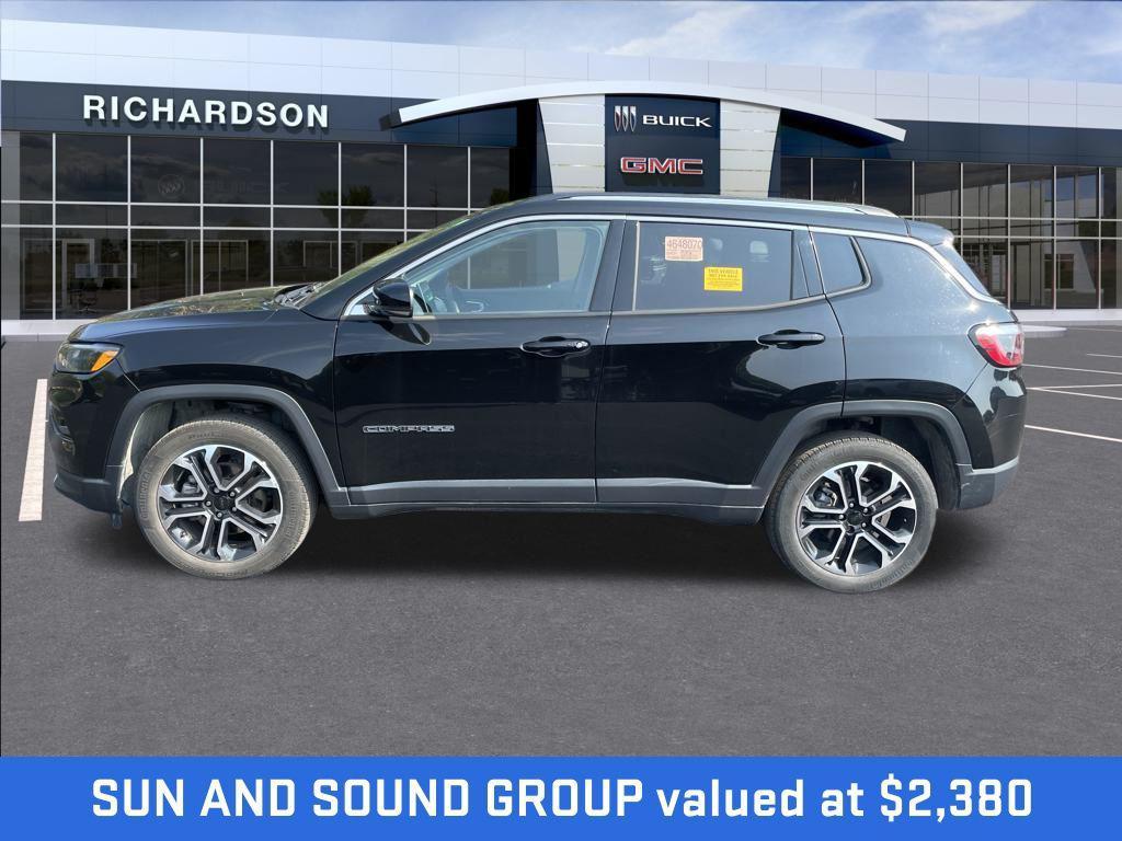used 2022 Jeep Compass car, priced at $23,305