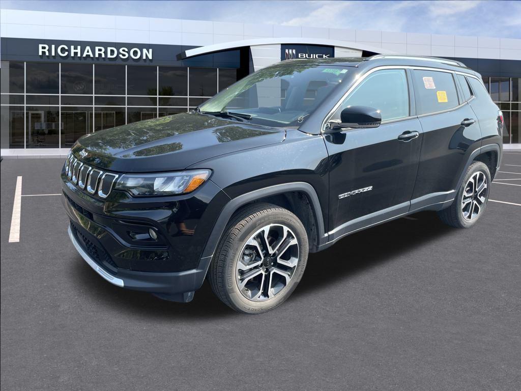 used 2022 Jeep Compass car, priced at $23,305