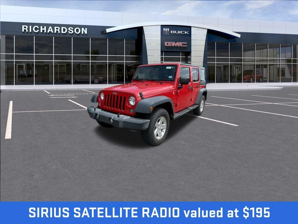 used 2015 Jeep Wrangler Unlimited car, priced at $15,453