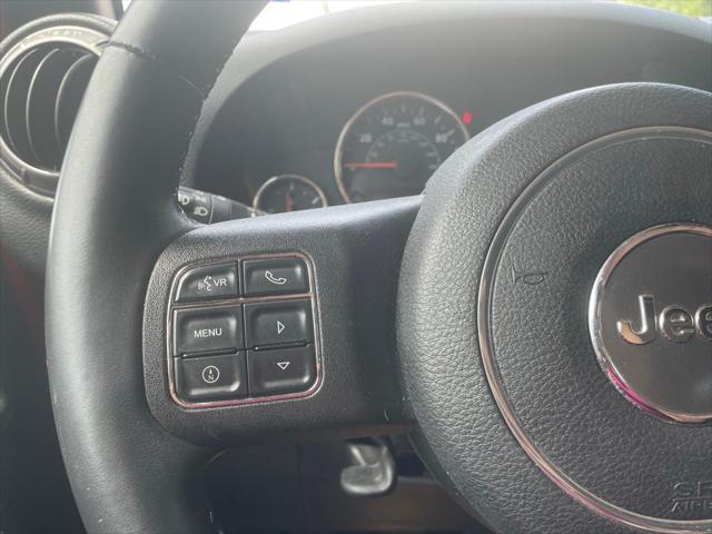 used 2015 Jeep Wrangler Unlimited car, priced at $15,453