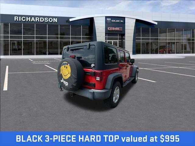 used 2015 Jeep Wrangler Unlimited car, priced at $15,453