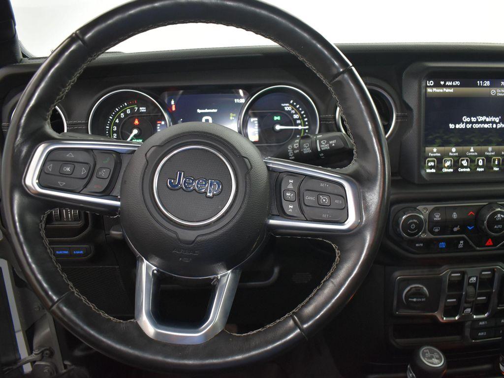 used 2021 Jeep Wrangler Unlimited 4xe car, priced at $28,566