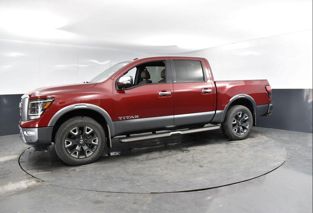 used 2021 Nissan Titan car, priced at $34,798