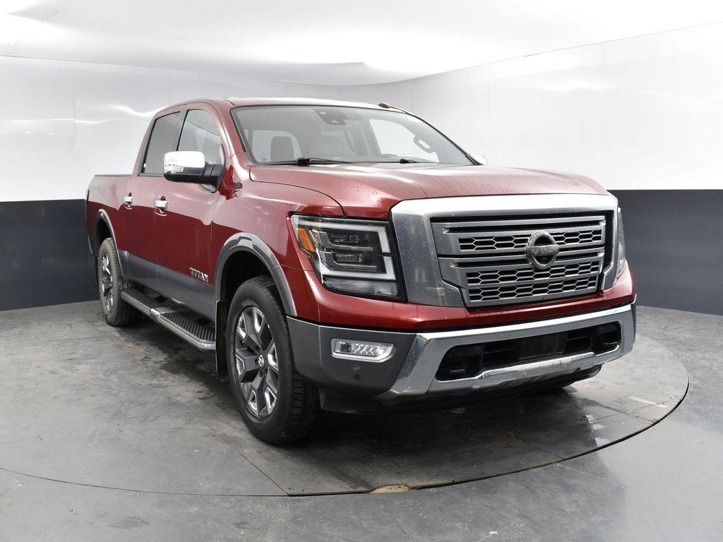used 2021 Nissan Titan car, priced at $34,798