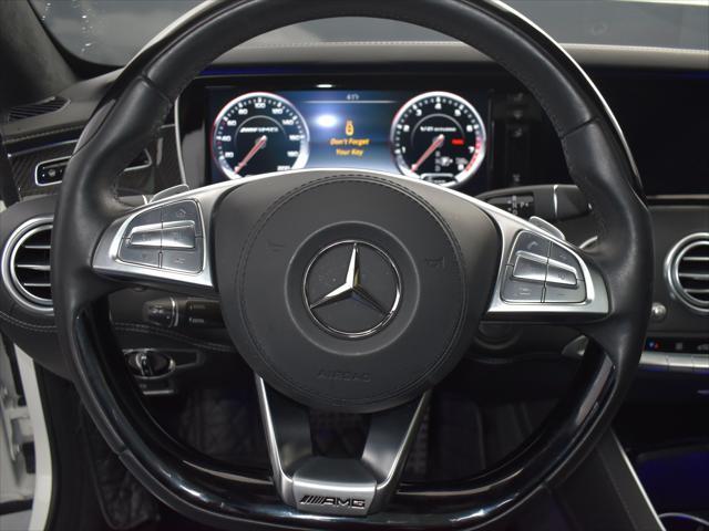 used 2017 Mercedes-Benz AMG S 63 car, priced at $64,250