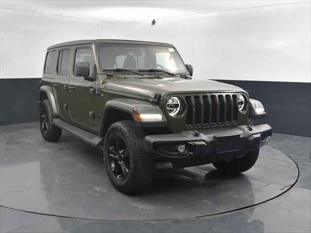 used 2021 Jeep Wrangler Unlimited car, priced at $35,724