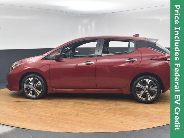 used 2021 Nissan Leaf car, priced at $16,499