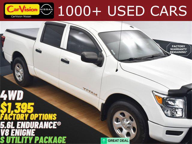 used 2021 Nissan Titan car, priced at $27,999