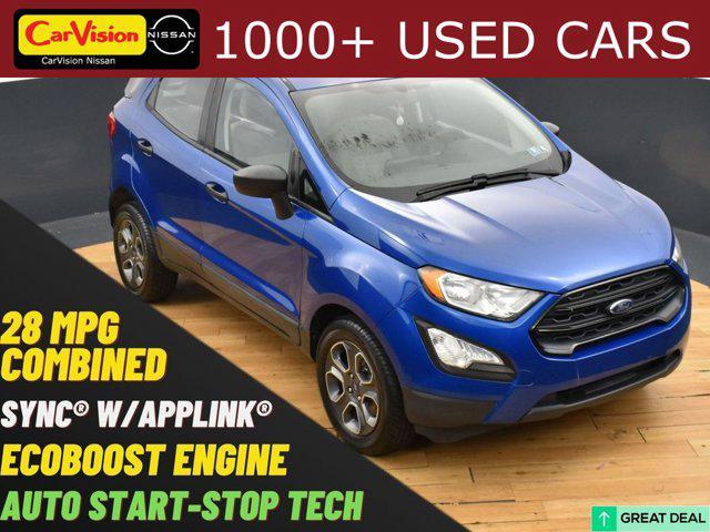 used 2018 Ford EcoSport car, priced at $10,499