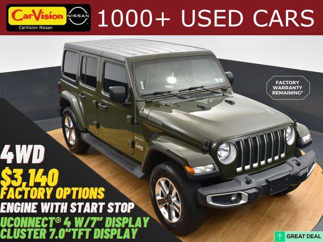 used 2021 Jeep Wrangler Unlimited car, priced at $24,999