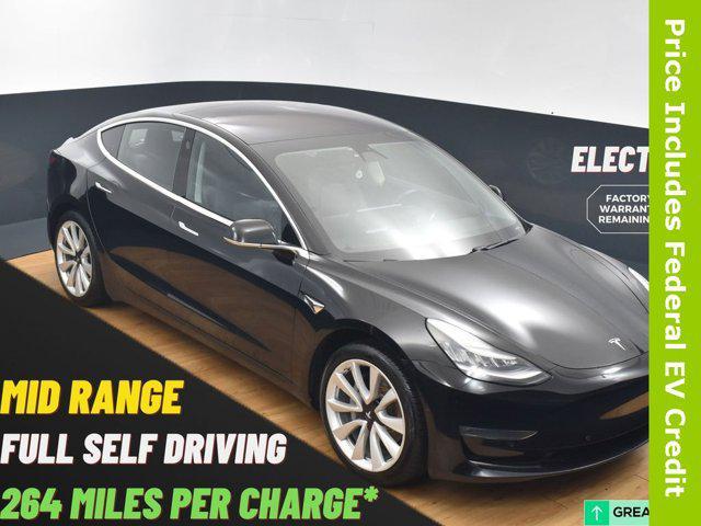 used 2018 Tesla Model 3 car, priced at $16,999