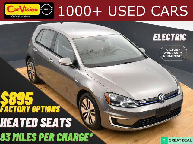 used 2016 Volkswagen e-Golf car, priced at $8,399