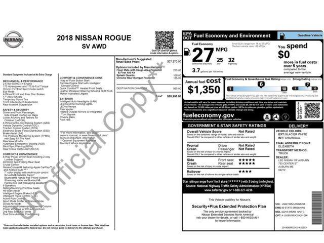 used 2018 Nissan Rogue car, priced at $14,999