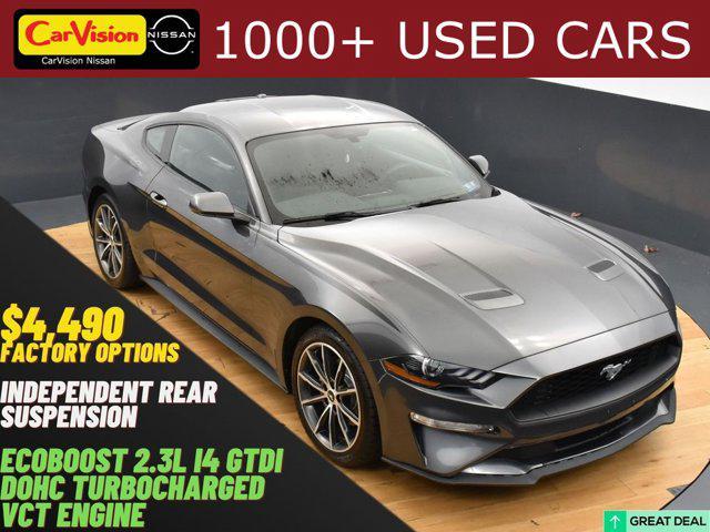 used 2019 Ford Mustang car, priced at $19,999