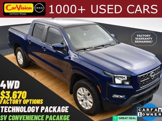used 2022 Nissan Frontier car, priced at $27,999
