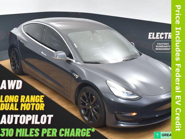 used 2018 Tesla Model 3 car, priced at $16,999