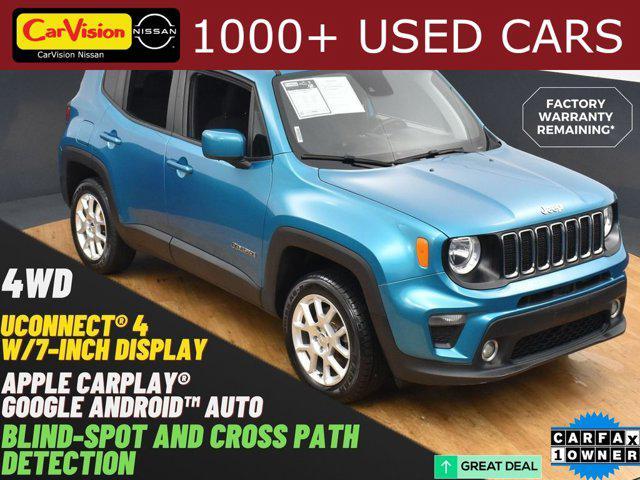 used 2021 Jeep Renegade car, priced at $17,999