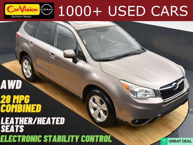 used 2015 Subaru Forester car, priced at $17,999