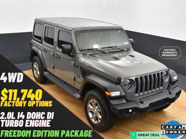 used 2020 Jeep Wrangler Unlimited car, priced at $26,999