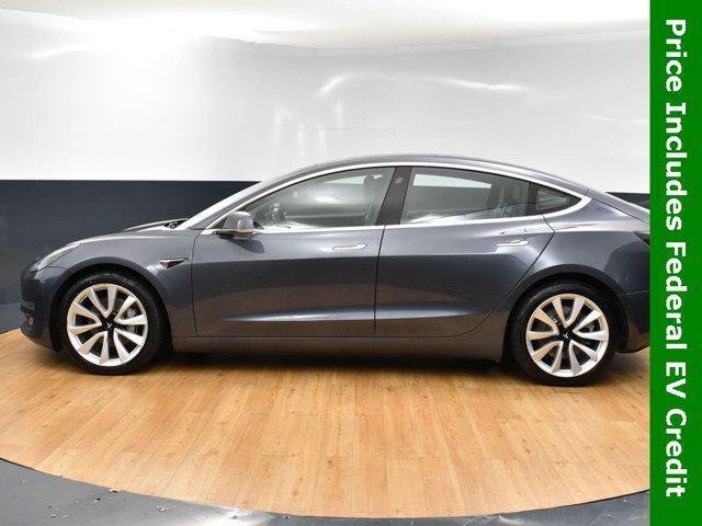 used 2018 Tesla Model 3 car, priced at $17,999