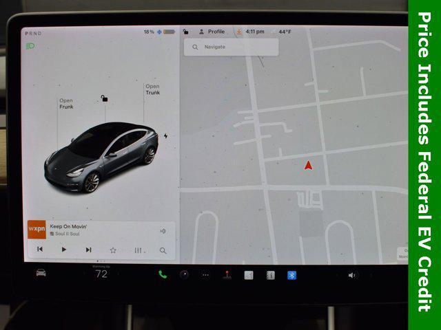 used 2018 Tesla Model 3 car, priced at $17,999