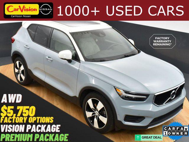 used 2019 Volvo XC40 car, priced at $22,999