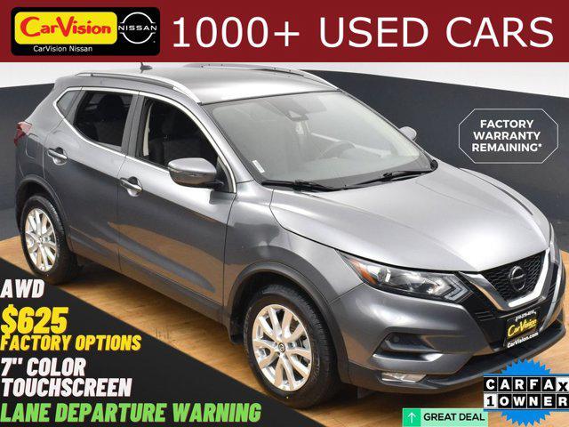 used 2021 Nissan Rogue Sport car, priced at $18,999