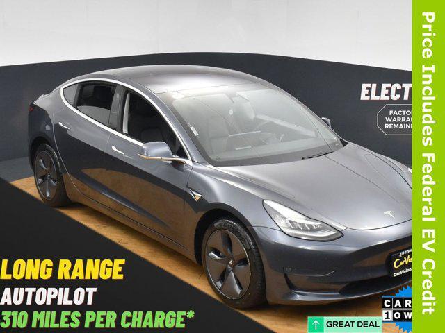 used 2018 Tesla Model 3 car, priced at $16,999