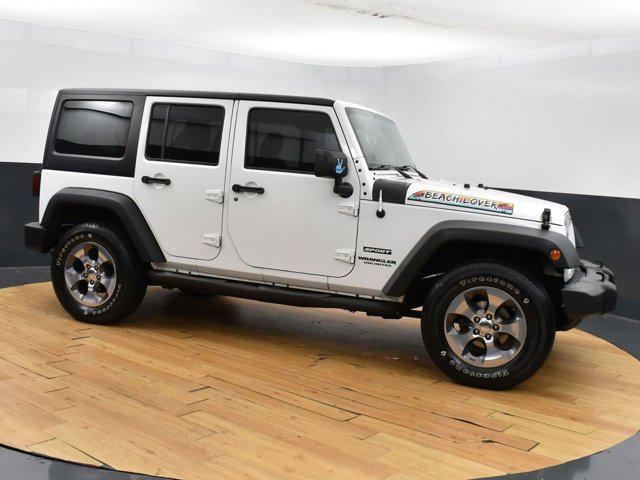 used 2017 Jeep Wrangler Unlimited car, priced at $15,999