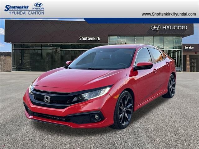 used 2019 Honda Civic car, priced at $18,616