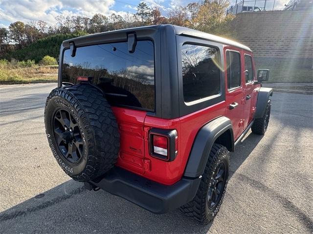 used 2021 Jeep Wrangler Unlimited car, priced at $32,595