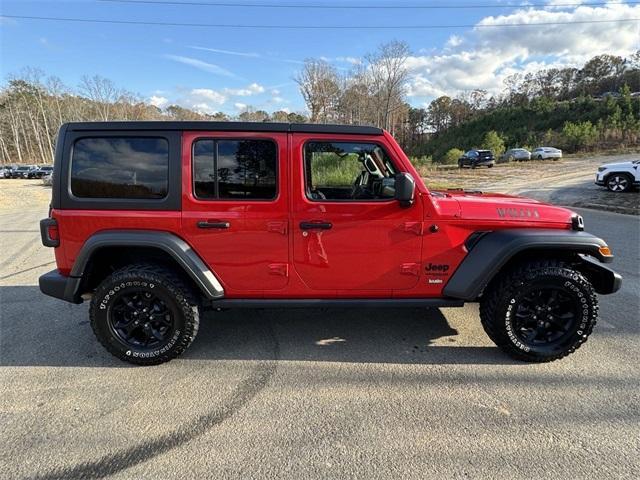 used 2021 Jeep Wrangler Unlimited car, priced at $32,595