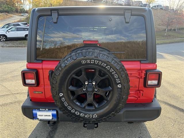 used 2021 Jeep Wrangler Unlimited car, priced at $32,595