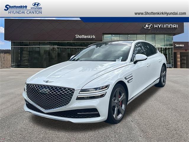 used 2021 Genesis G80 car, priced at $36,148