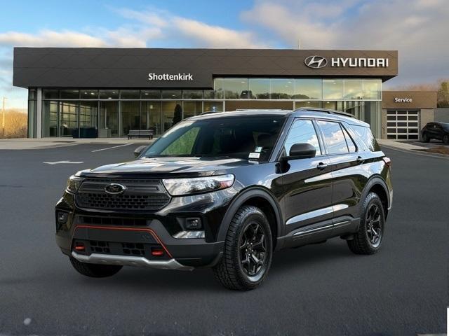 used 2022 Ford Explorer car, priced at $30,900