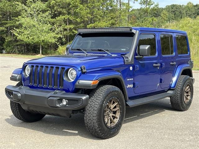 used 2020 Jeep Wrangler Unlimited car, priced at $32,995