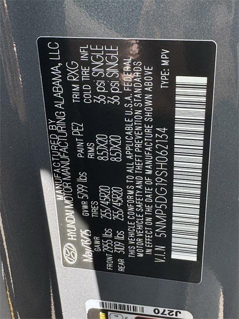new 2025 Hyundai SANTA FE HEV car, priced at $49,978