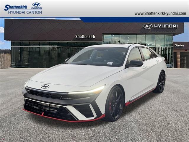 new 2025 Hyundai Elantra N car, priced at $36,264