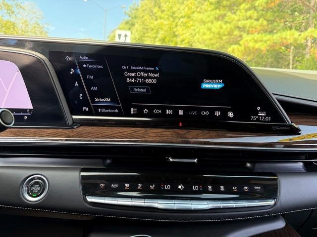 used 2023 Cadillac Escalade ESV car, priced at $72,525