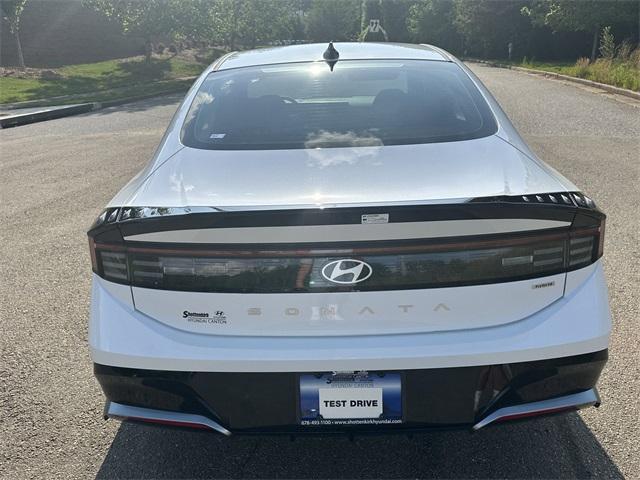 new 2025 Hyundai Sonata Hybrid car, priced at $31,521