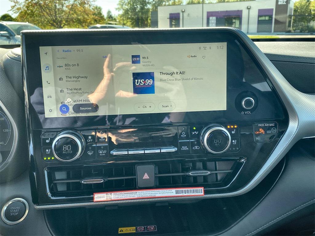 new 2025 Toyota Highlander car, priced at $54,132