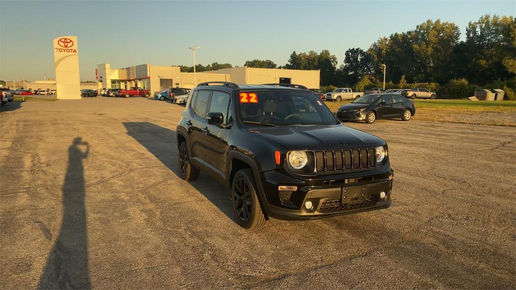 used 2022 Jeep Renegade car, priced at $18,999