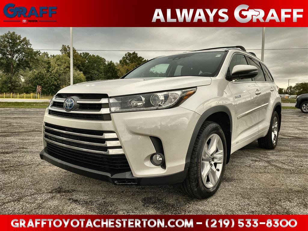 used 2018 Toyota Highlander Hybrid car, priced at $27,809