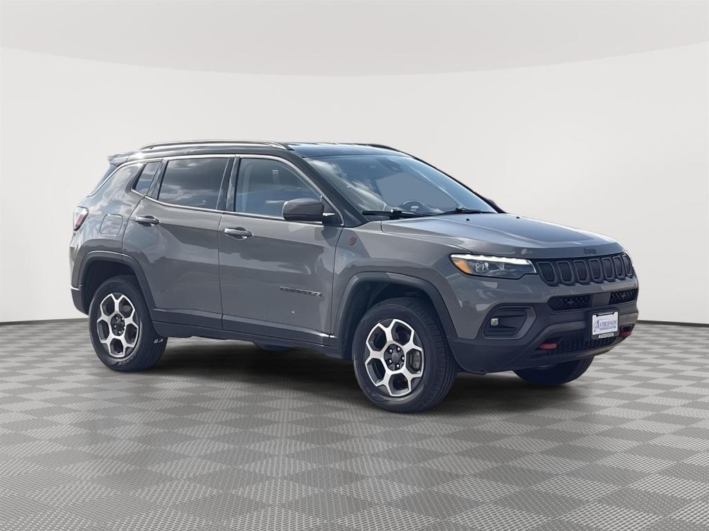 used 2022 Jeep Compass car, priced at $23,747