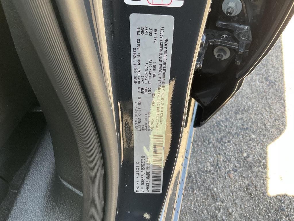 new 2025 Ram 1500 car, priced at $72,330