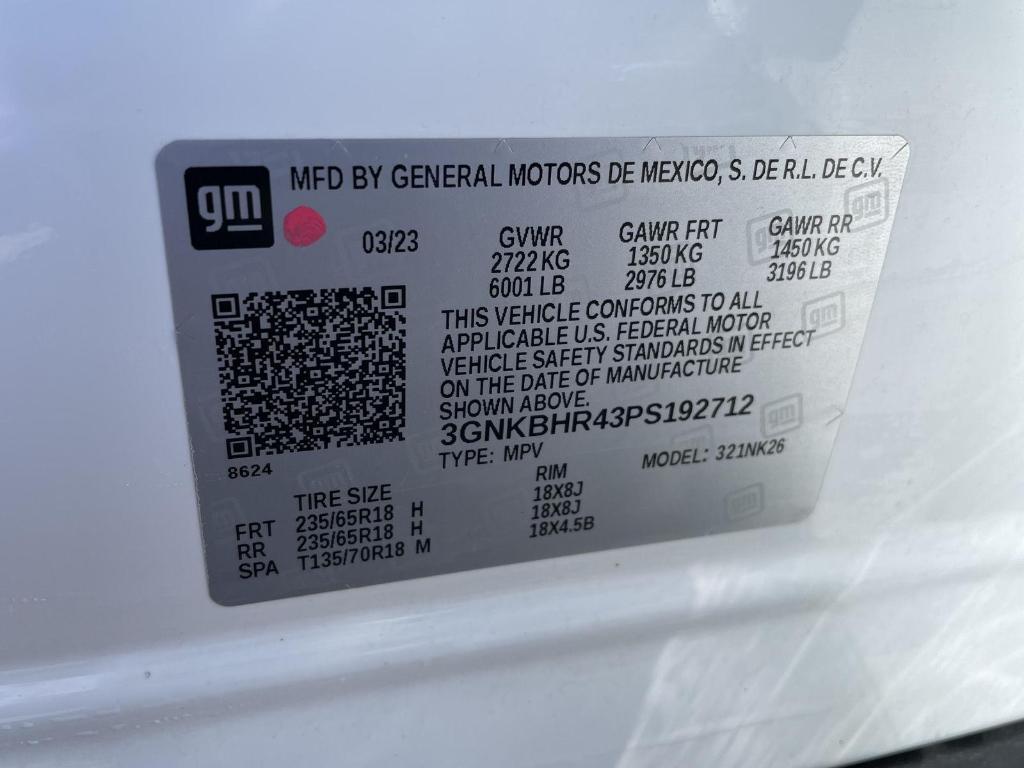 used 2023 Chevrolet Blazer car, priced at $24,456