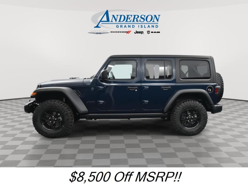 new 2025 Jeep Wrangler car, priced at $44,775