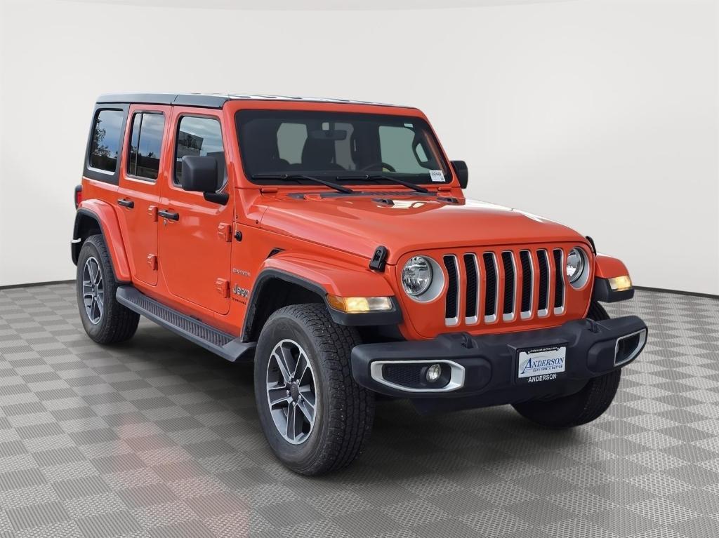 used 2023 Jeep Wrangler car, priced at $35,163